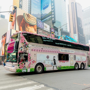NYC: Tea Around Town Bus Tour with Live Entertainment