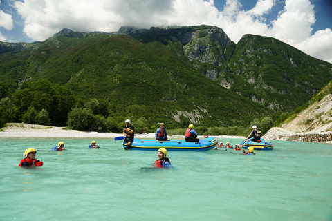 Last minute rafting in Soča valley
