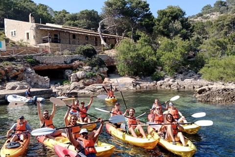 Discover the Island Dragonera by kayak and on foot