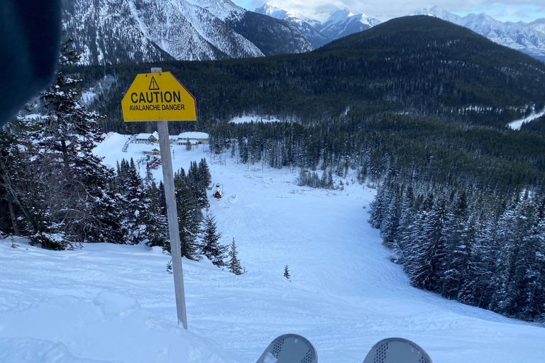 Banff: Aventura de esquí con un guía local