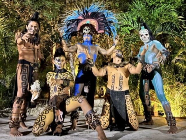 Visit Cancun or Merida Day of the Dead in a Cenote all year round in Cancun, Mexico