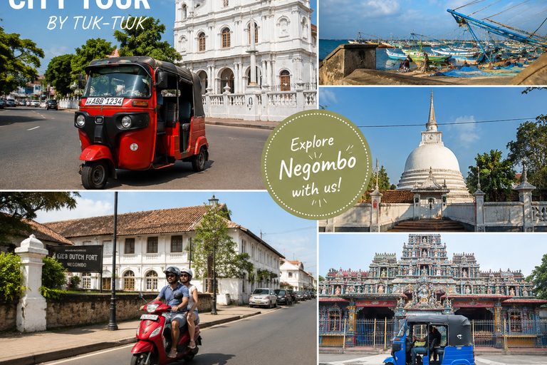 Negombo City Tour with Local Guide, Pickup & Ticket Included Negombo City Tour By Tuk-Tuk with Local Guide