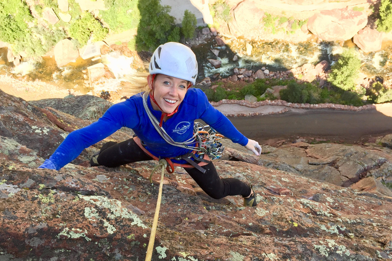 Denver: Guided Rock Climbing at Eldorado Canyon The Whales Tail Half Day