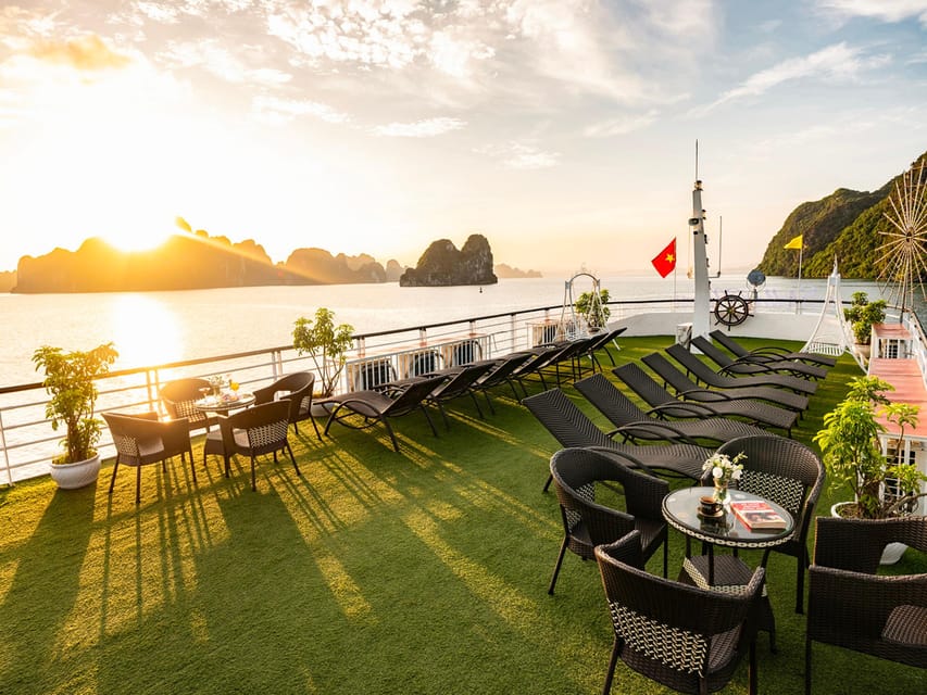 From Hanoi Ha Long Bay Luxury Day Cruise With Buffet Lunch GetYourGuide