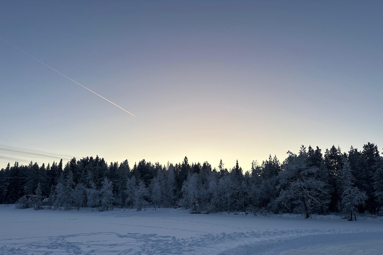 Levi: Self-Guided Lake Skating, Reindeer & Hot Drink