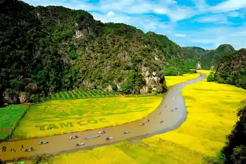 Depuis Hanoi : Ninh Binh - Bai Dinh & Trang An & Mua Cave Tour