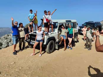 MALIA: Land rover Safari Lasithi Plateau and Zeus Cave