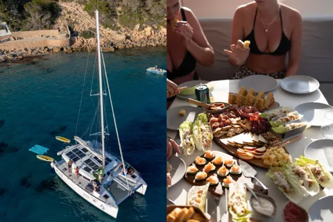 Mallorca: Catamaran Boat Tour with Tapas