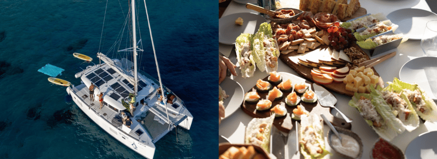 Majorque : Tour en bateau en catamaran avec Tapas