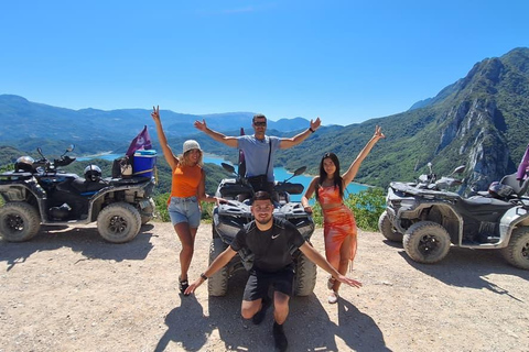 Tirana: Off-Road ATV Adventure to Bovilla Canyon & Viewpoint Bovilla Lake – Single Ride (1 People / 1 Quad Bike)