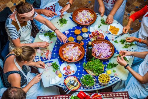 Agadir: lezione di cucina tradizionale marocchina e visita al mercato