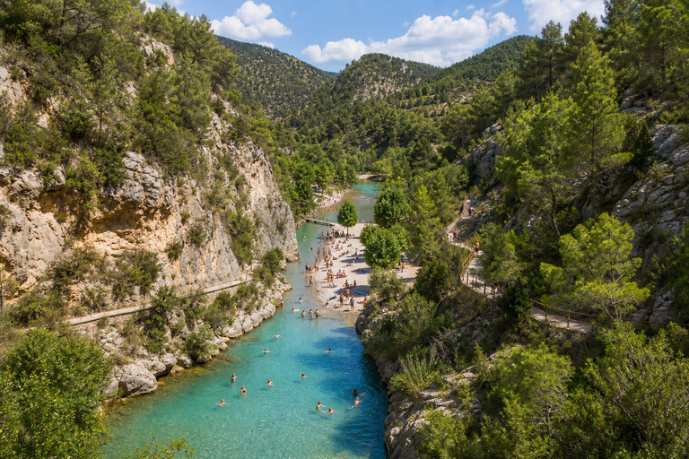 Valencia: Montanejos Thermal Pools & Waterfall Day Trip Thermal Springs & Waterfall Small Group: pickup C.Justicia
