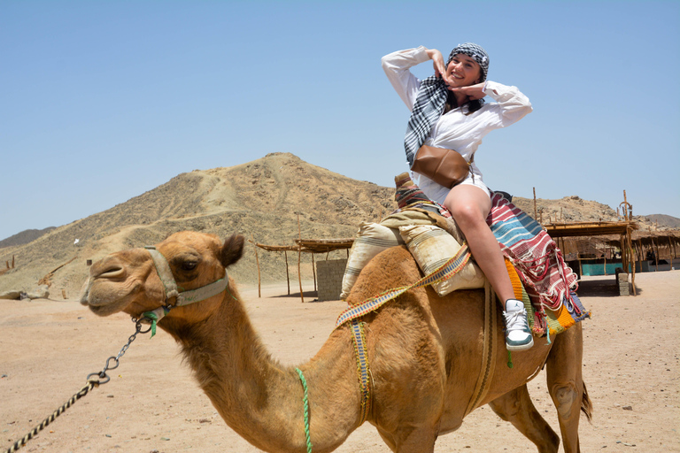 Hurghada: Super Safari Adventure with ATV, Camel Ride & BBQ Hurghada: 7-Hour Super Safari Desert Adventure