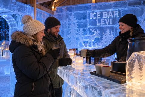 Levi: Arctic Village Evening Pass with Transfers