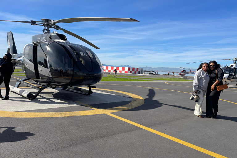 Le Cap : visite en hélicoptère (prise en charge à l&#039;hôtel)