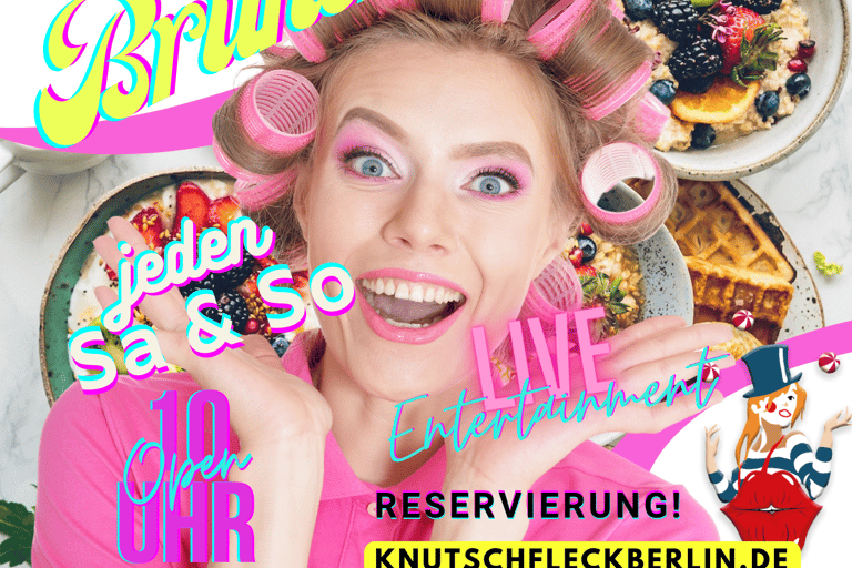 Show de brunch no restaurante de aventura Knutschfleck BerlinShow brunch no restaurante de aventura Knutschfleck Berlin