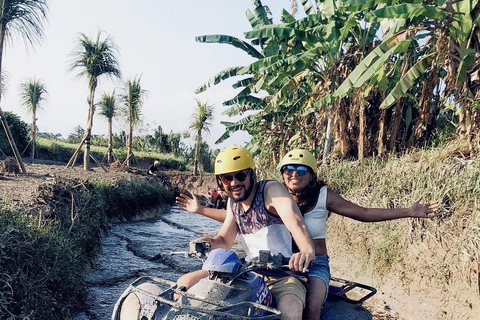 Ubud : Rice Teracces, Gorila Face ATV & RaftingPour les voyageurs en solo qui réservent cette