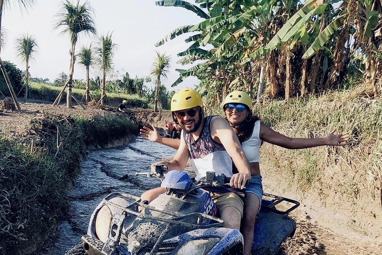 Ubud : Rice Teracces, Gorila Face ATV & RaftingPour les voyageurs en solo qui réservent cette