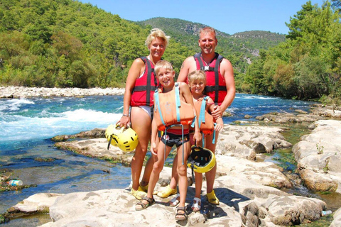 Alanya: White River Rafting Tour Mittagessen und Hoteltransfer