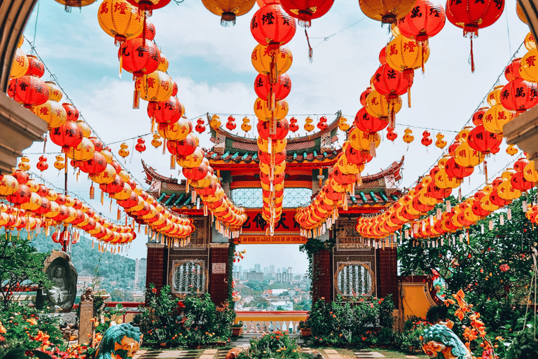 Penang: Kek Lok Si Temple och Penang Hill Guidad tur