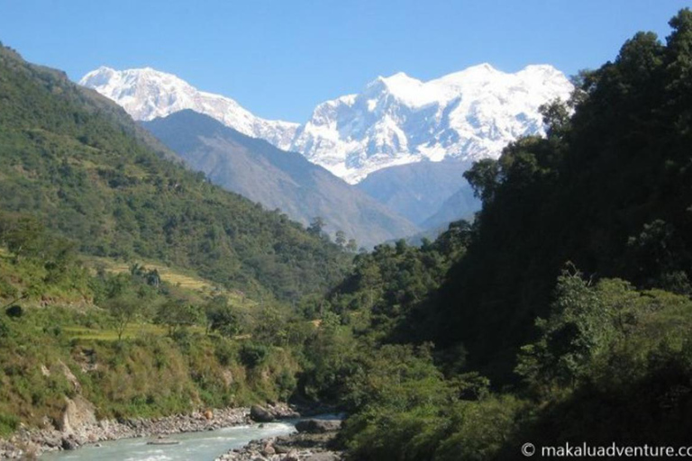 Nepal: Trilha do acampamento base do Annapurna (ABC) saindo de KatmanduNepal: Caminhada pelo acampamento base do Annapurna saindo de Katmandu