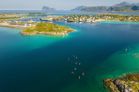 From Tromsø: Sea Kayaking Tour at Sommarøy Including Transfer from Tromsø
