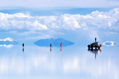 Uyuni: 1-dniowa wycieczka jeepem na wyspę Incahuasi i solniska Uyuni