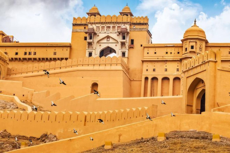 Jaipur : visite d&#039;une jounée touristique en voiture avec guideVisite d&#039;une jounée avec guide seulement - (sans voiture ni chauffeur)