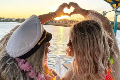 St. Augustine: crociera con festa sul fiume Matanzas con BYOBCrociera al tramonto con festa e BYOB