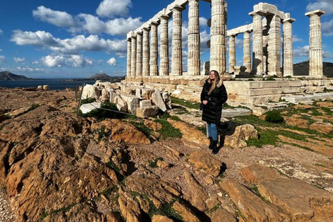 Athènes : Le temple de Poséidon de Sounio et l&#039;excursion sur la Riviera athénienne