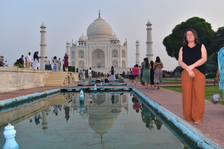 Agra: Visita privada sin colas al Taj Mahal y al Fuerte de AgraExcursión sin entradas al Taj Mahal ni al Fuerte de Agra