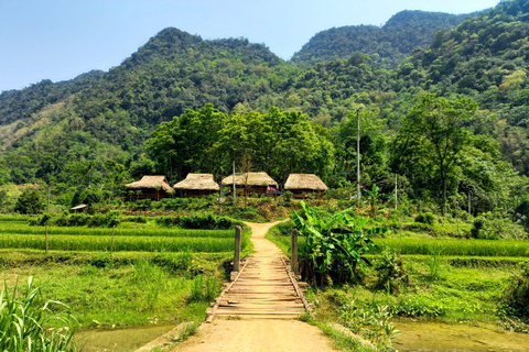 Från Hanoi: Mai Chau - Pu Luong 2 dagar 1 natt