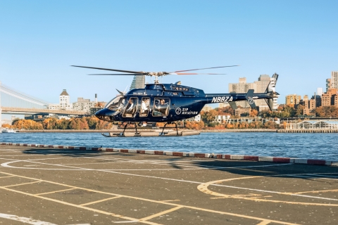 Nowy Jork: Manhattan Helicopter TourLot helikopterem nad Zatoką Nowojorską