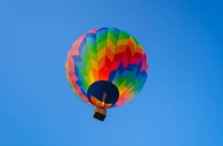 Heißluftballonfahrt am Fuße des Ätna
