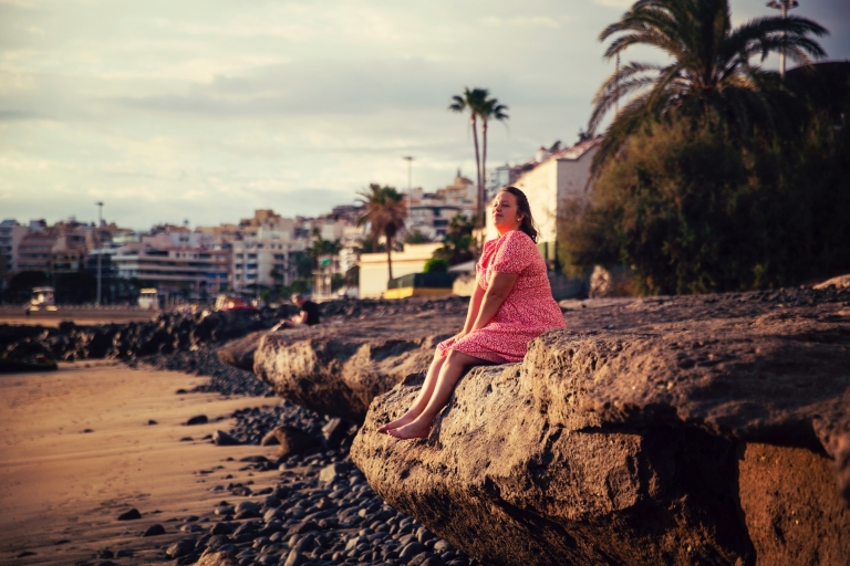 Tenerife : Séance photo avec un photographe de vacances privé90 minutes + 45 photos à 2 endroits