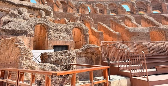 Rome: Colosseum Solo Arena Floor Guided Tour