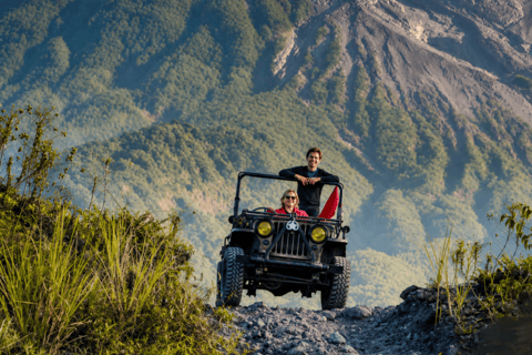 Yogyakarta: Private Merapi Jeep Adventure & Riverside Escape