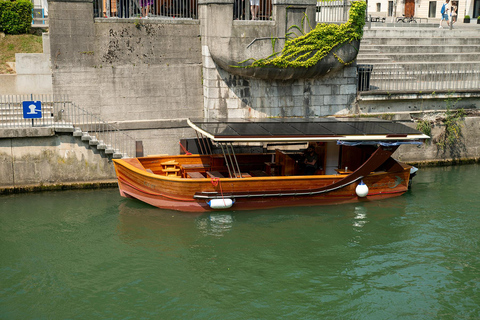 Ljubljana: Walking Tour and River Cruise