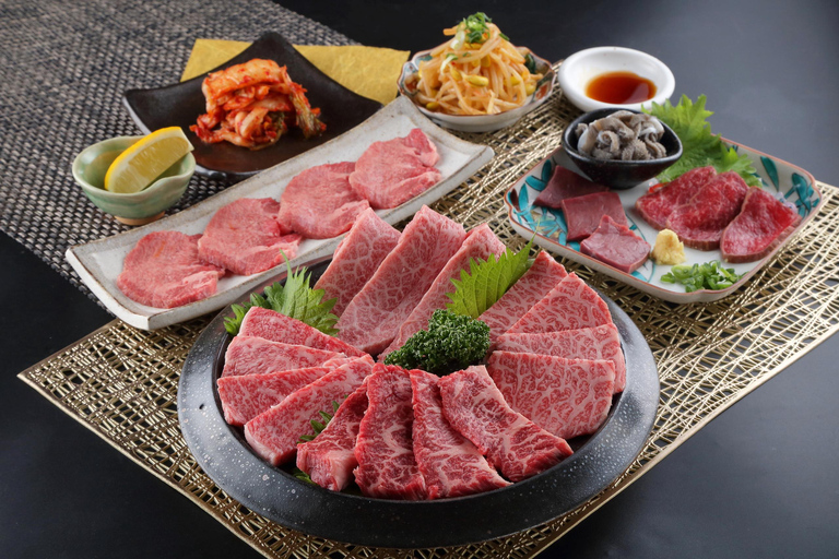 Osaka: Premium Wagyu Yakiniku at Nikuoroshi Mannoya Bettei Premium Mannoya Wagyu Special Lean Beef Platter