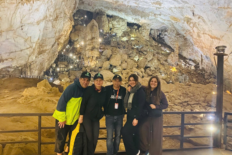 Phong Nha Cave & Paradise Cave: Guided Tour Boat & Explore Group Tour with Drop-Off in Hue