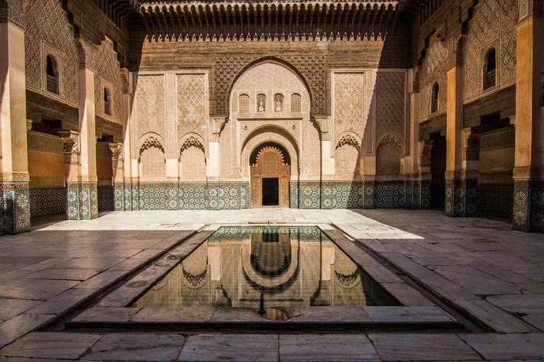 Marrakech Mosque, Ben Youssef, Secret Garden & Medina Tour Heritage Walk - Shared