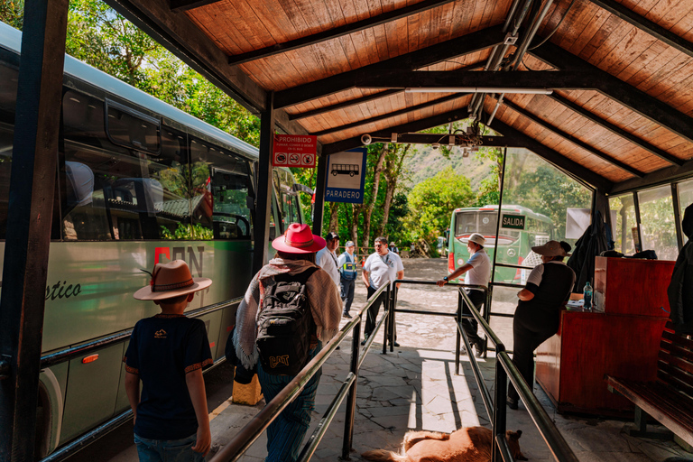 From Aguas Calientes: Official Machu Picchu Bus Tickets Official Machu Picchu Bus Tickets ( ONE WAY ONLY )