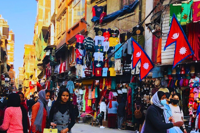 Katmandú: Recorrido a pie por el bazar con refrescos