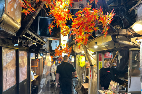 Shibuya: Local Bar Hopping Tour (eten niet inbegrepen)