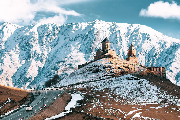 From Tbilisi: Kazbegi, Gudauri, and Ananuri Private Day Trip