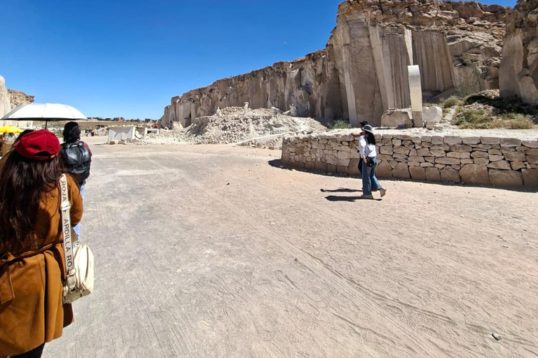 Arequipa: Private Sillar Route Tour + Culebrillas