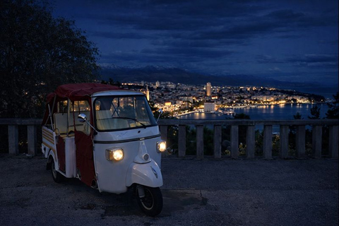 Split: Romantic Tuk-Tuk Night Ride with a bottle of Wine Split: Romantic Tuk-Tuk Night Ride with a bottle of Wine