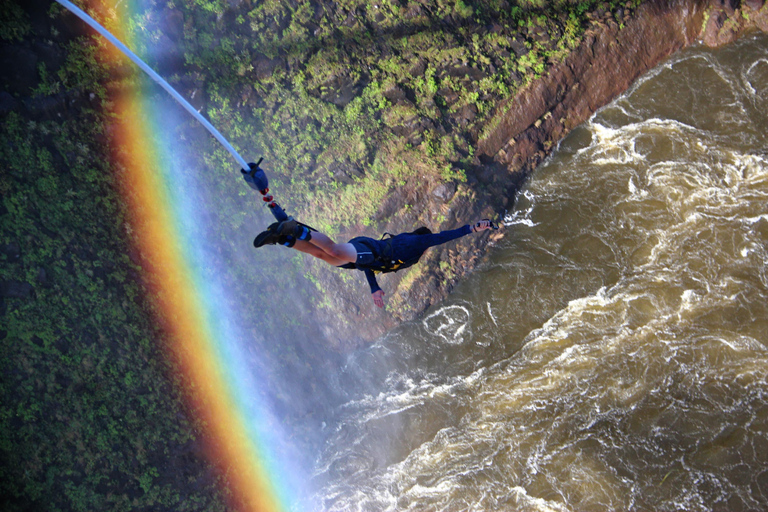 Haz puenting desde el puente de las cataratas Victoria