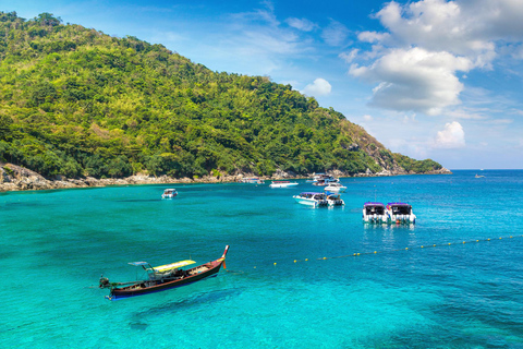 Phuket: Koraal-, Racha- en Maiton-eilanden snorkeltour