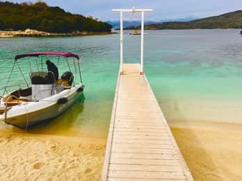 Tour di un giorno alle isole di Ksamil, all'Occhio Blu e a Saranda (piccoli gruppi)